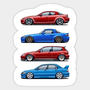 JDM legends Sticker